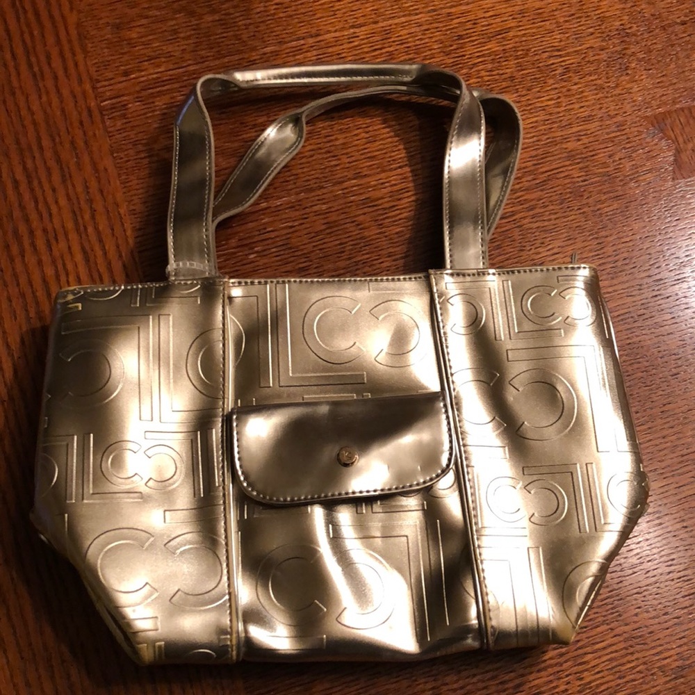Liz Claiborne gold purse